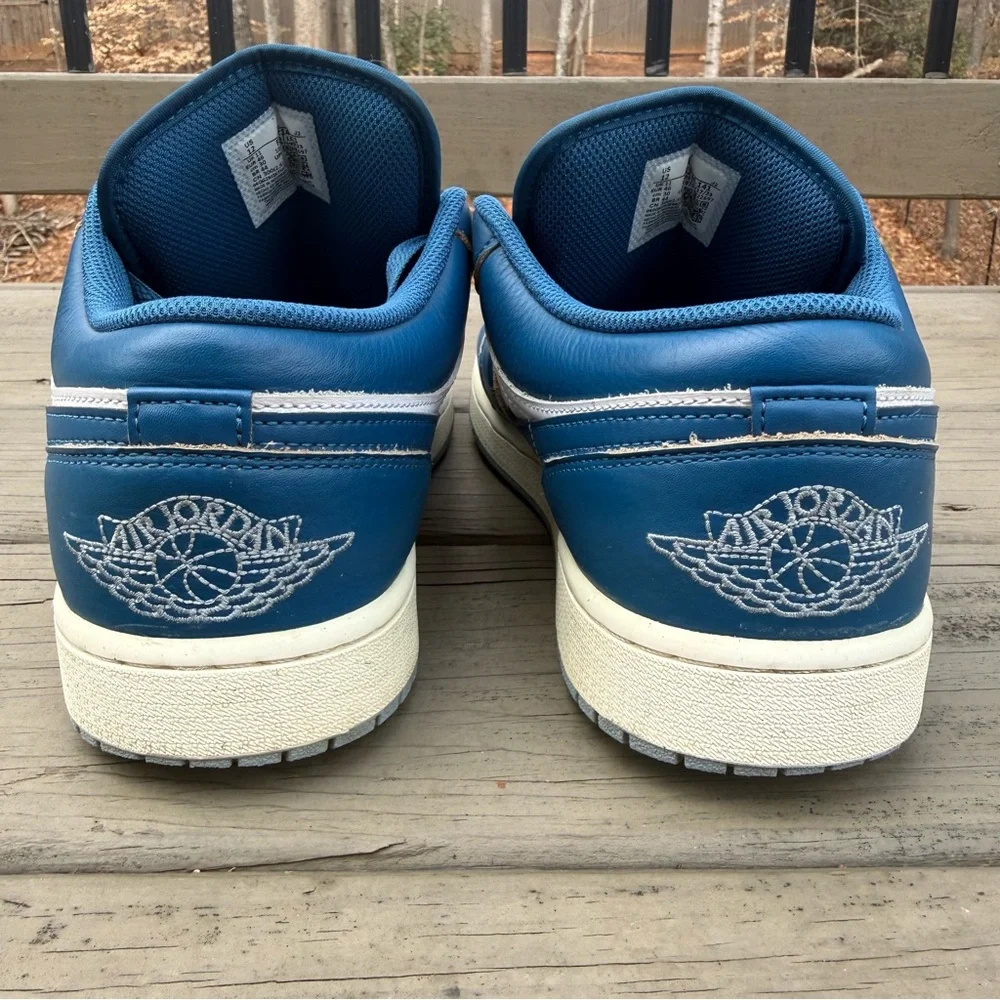Nike Air Jordan 1 Low SE Industrial Blue Shoes FN5214-141 size 12